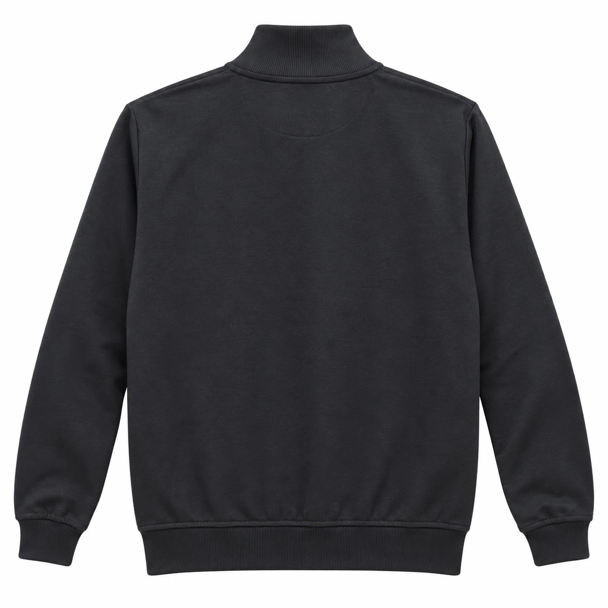 Charcoal Full Sleeves Zipper Jacket - view 2